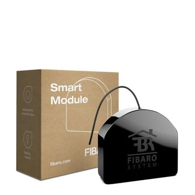 Inbyggnadsrelä 1 kanal (potentialfri utgång) - Fibaro Smart Module