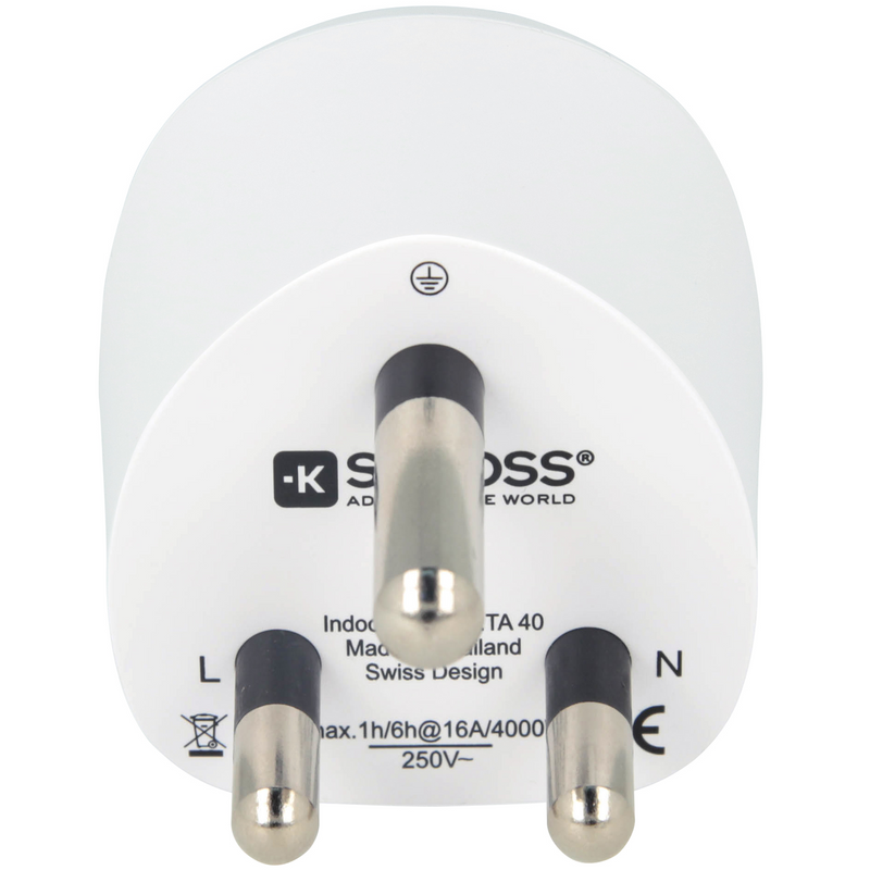 El-Adapter Europa -> Sydafrika