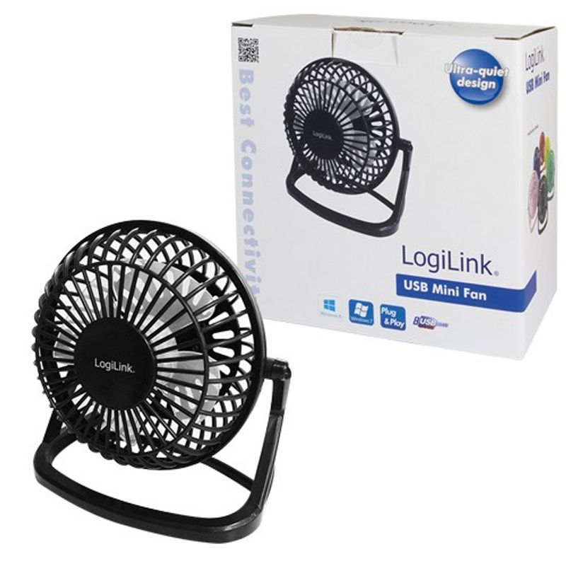 USB-fläkt Svart