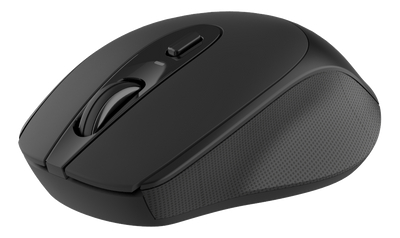 DELTACO Wireless office silent mouse, USB receiver, rubber coated