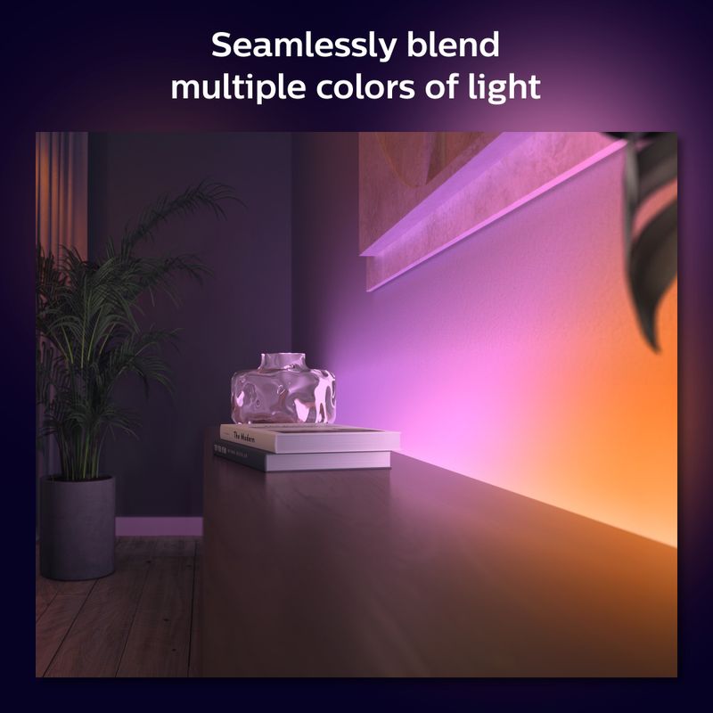 Flerfärgad Ljusslinga 2m - Hue Gradient Lightstrip Base