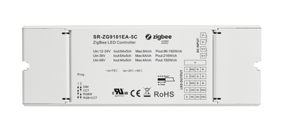 RGBW Controller 5 kanaler 12-48V - Dimbar - Constant Voltage