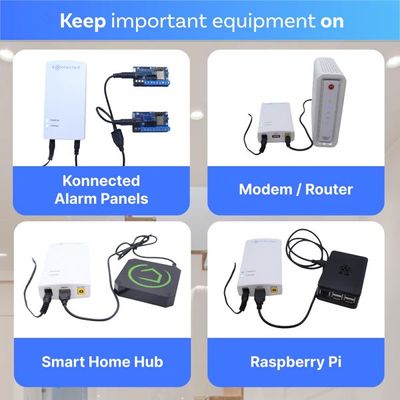 Backup Batteri - Konnected