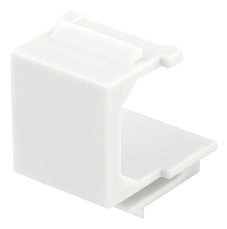 DELTACO blindplugg för Keystone-portar, 5-pack, vit