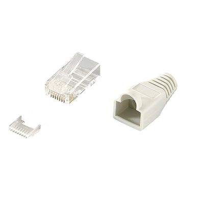 Modularplugg Cat6 Oskärm 100st