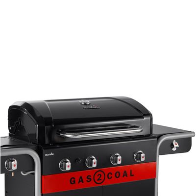 Hybridgrill Gas2Coal 2.0 4+1 Brännare