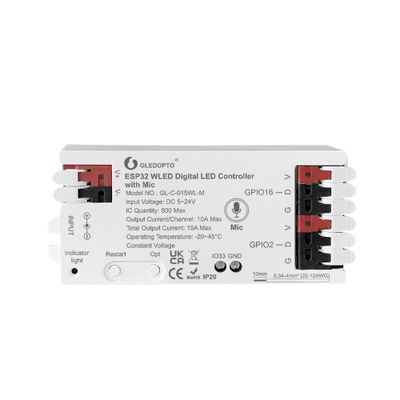 ESP32 WLED Digital LED Strip Controller Mic