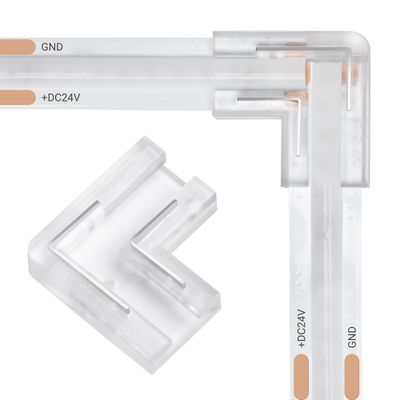 LED-skarv vinkel 8/10mm - Osynlig - COB - IP20