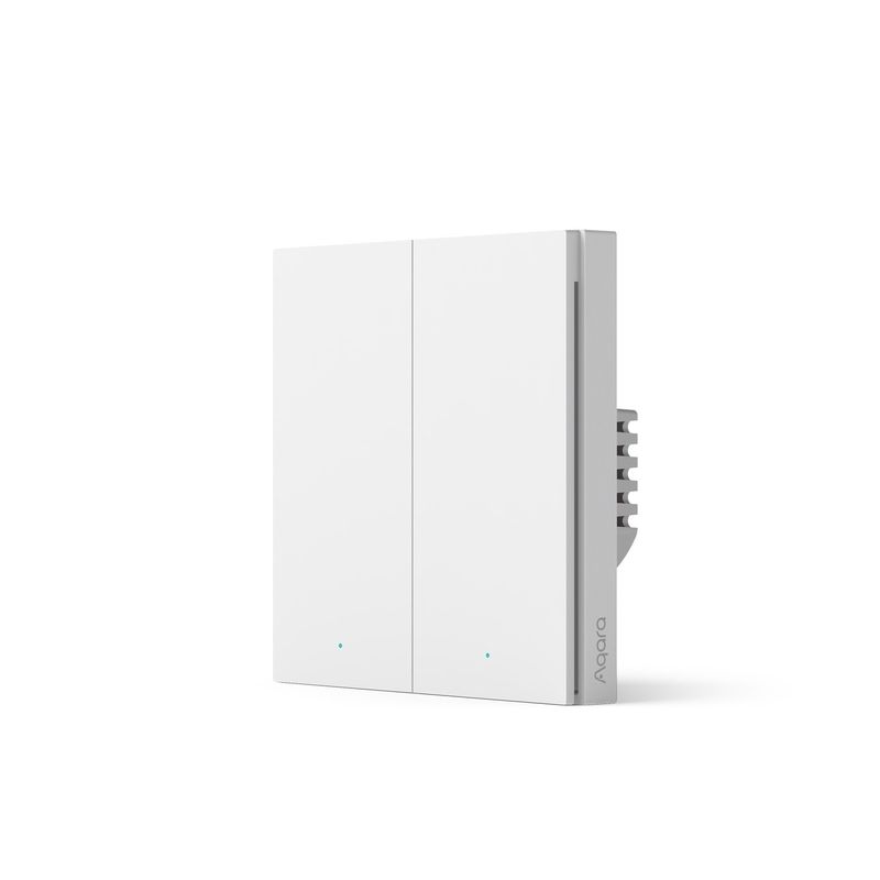 FYND Aqara Smart H1 Dubbel Strömbrytare (utan nolla)