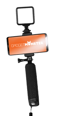 Vlogg-hållare med LED-belysning