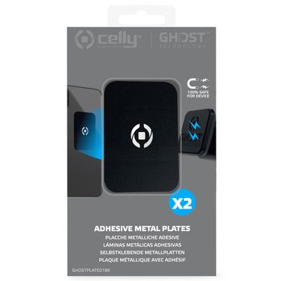 Metal plates for the GHOST series, measuring 65x45mm, sold in a pack of 2.