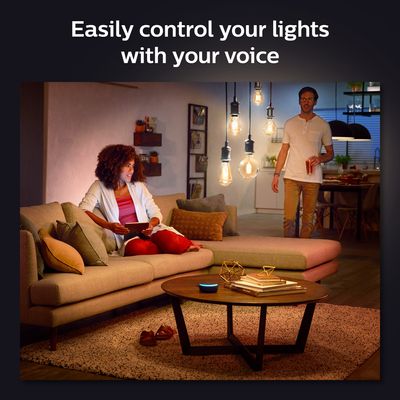 Hue White Ambiance Filamentlampa 7W G125 E27