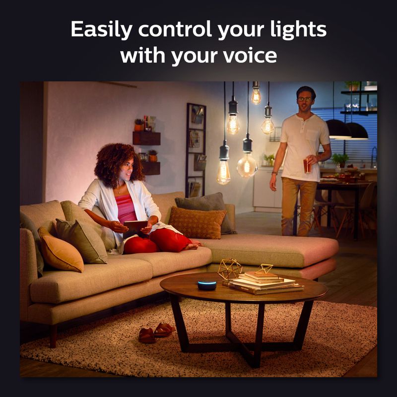 Hue White Ambiance Filamentlampa 7W G125 E27