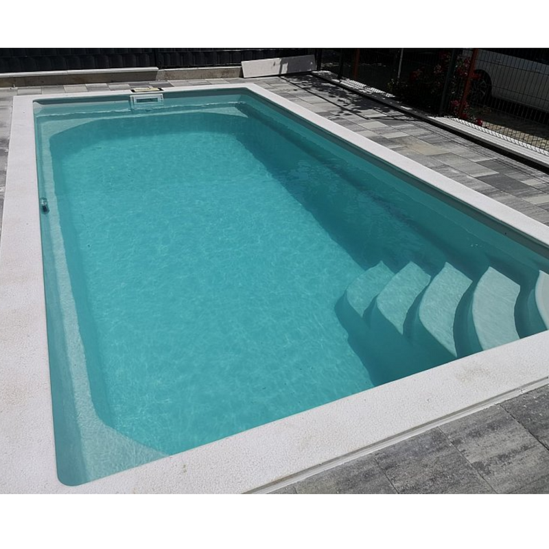 Poolpaket Glasfiberpool - 6x3,2m - Aspö - Med smart styrning