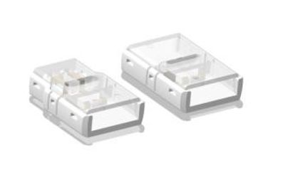 Vattentålig 5-pin LED-list connector - 12mm