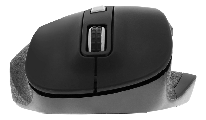 DELTACO Office Wireless ergonomic mouse, silent clicks, 2400 DPI