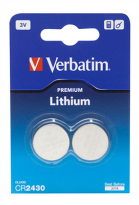 Lithiumbatteri 3V - CR2430 - 2 pack