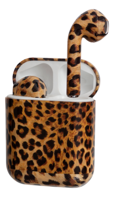 Hörlurar TWS Earbuds, leopard