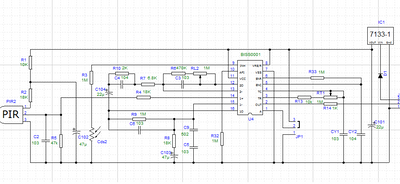 PIR (motion) sensor - HC-SR501
