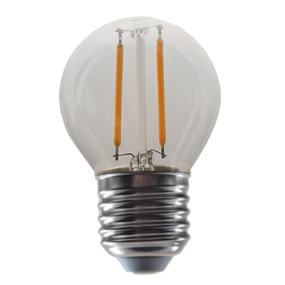 LED lampa Filament E27, G45, 2,2W, 250 lm