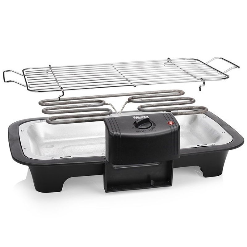 Electric grill with stand BQ-2883 incl. shelf 2000W