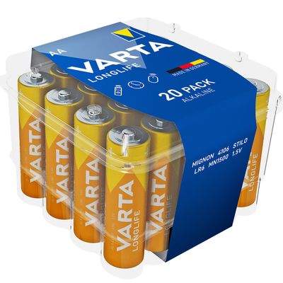 Longlife AA / LR6 Batteri 20-pack