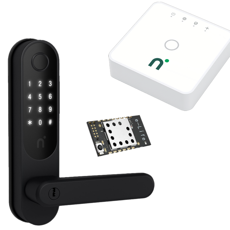 Nimly Touch Pro inkl. Connect Gateway med Connect Zigbee 3.0 modul