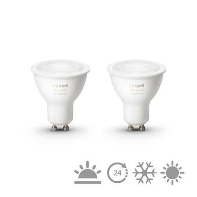 Hue White Ambiance 5W GU10 2-Pack