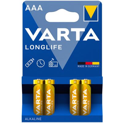 Longlife AAA / LR03 Batteries 4-pack