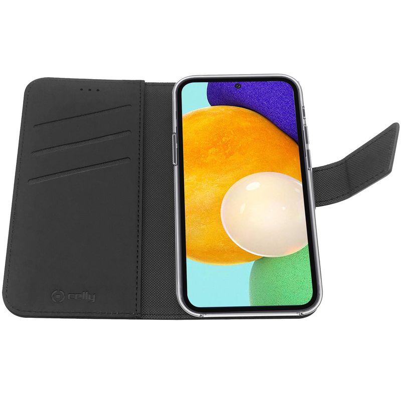 Wallet Case Galaxy A03s Svart