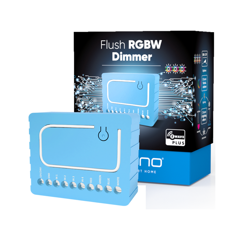 Inbyggnadsdimmer (RGBW) - Flush RGBW Dimmer