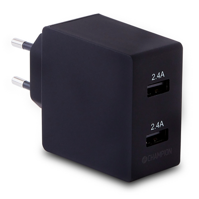 Dual USB Laddare 24W