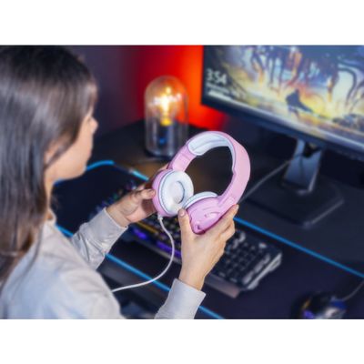 GXT 411P Radius Gaming Headset Pink