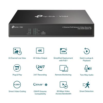 VIGI NVR1004H-4P