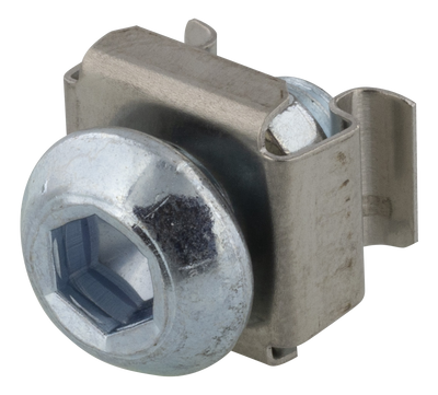 DELTACO, M6 screw set hex (washers + screws + nuts) 10-pack