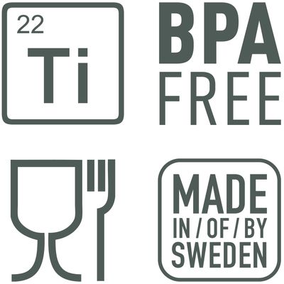 Spork Titanium
Made in Sweden