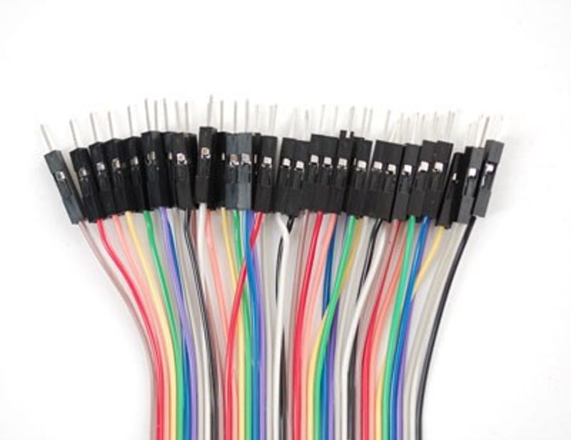 Breadboarding Premium Male/Male Jumper Wires - 40 x 6" (150mm)