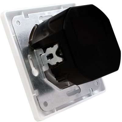 Vägguttag 230V med 2xUSB 2,1A