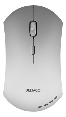 DELTACO Wireless office silent mouse, battery indicator, USB recei