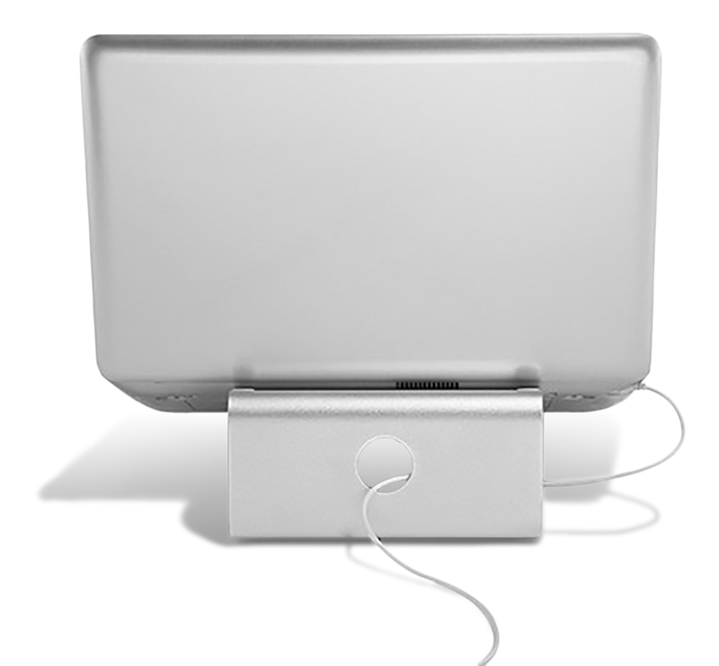 DELTACO Office, Laptop riser, 11"-15", 10kg, aluminium