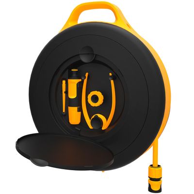 Waterwheel with 15 m hose Ø9mm.