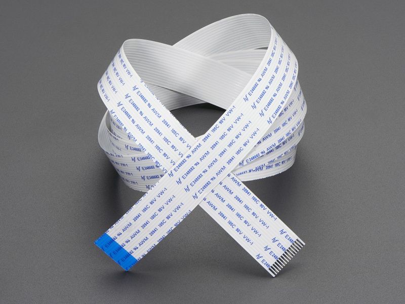 Flex Cable for Raspberry Pi Camera - 1m