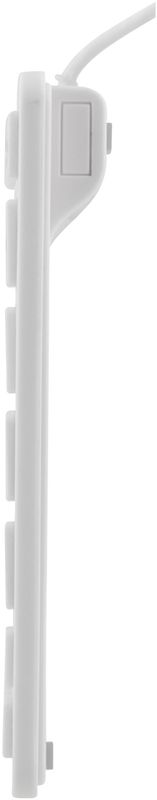 Mini Keyboard with Soft-touch Keys USB. White.