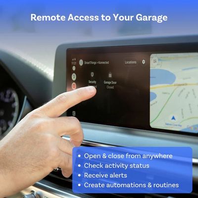 Smart öppnare till garageportar - Konnected