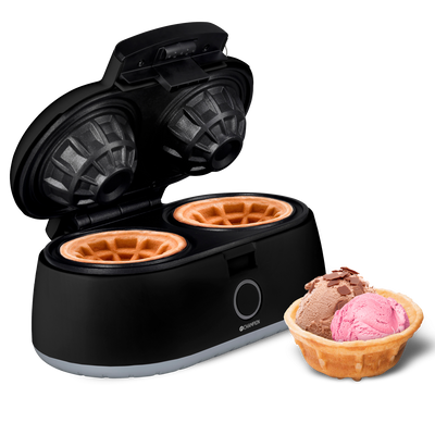 Våffelskålsjärn Dubbelt