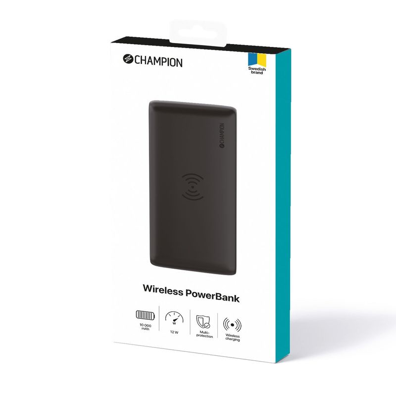 PowerBank 10000 mAh 12W Wireless Charging