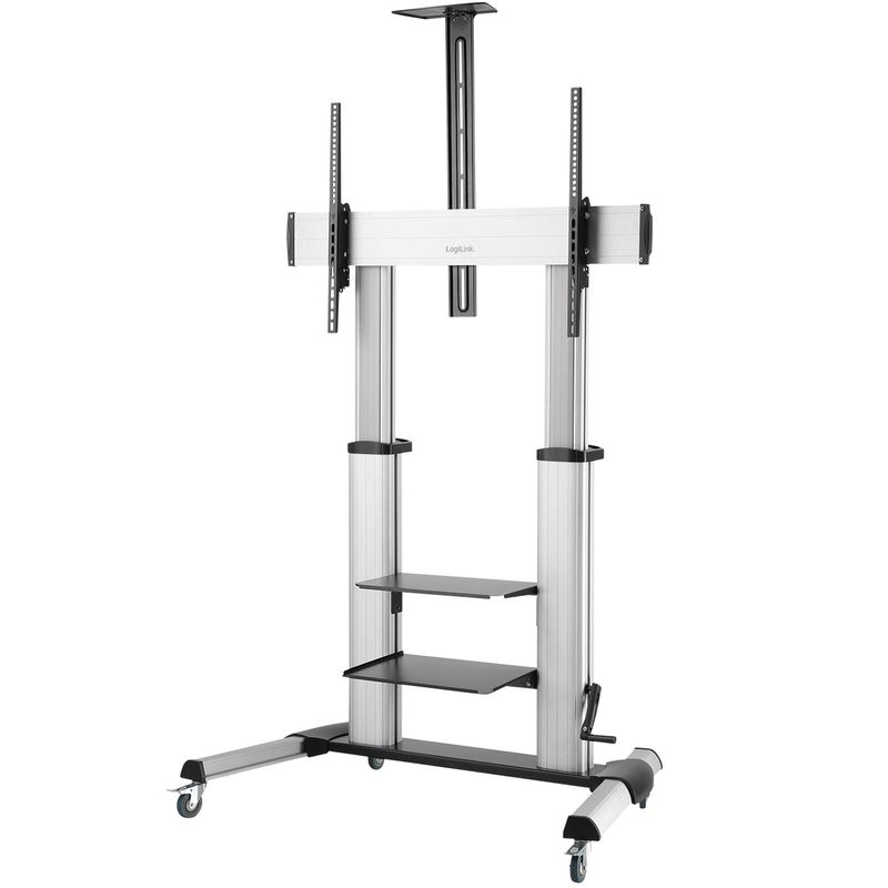 Golvstativ med hjul TV 60-100" max 100kg Alu