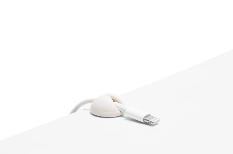 Bluelounge CableDrop Mini - Självhäftande hållare för sladdar 9-pack