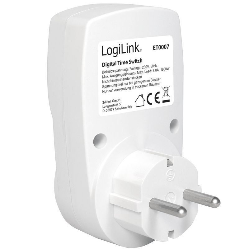 Inomhustimer Digital 1800W