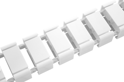 DELTACO Office, Spine Cable Organizer & Hider, White
